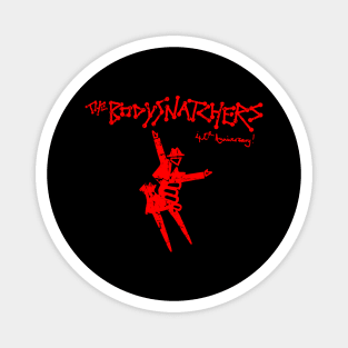 Madness Bodysnatchers - Distressed Red Magnet